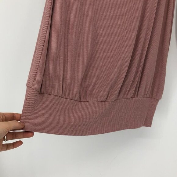 Cherish Fun and flirty ribbed tunic rose taupe NWT - Picture 7 of 16